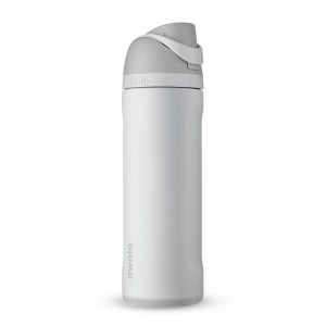 Owala 24oz FreeSip® Stainless Steel Water Bottle Shy Marshmallow | Canada HWL894251