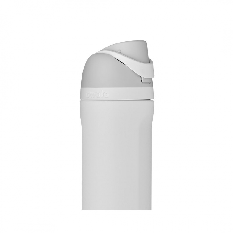 Owala 24oz FreeSip® Stainless Steel Water Bottle Shy Marshmallow | Canada HWL894251