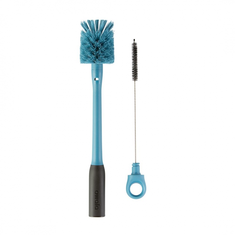 Owala 2-in-1 Bottle Brush Blue | Canada OSU459803