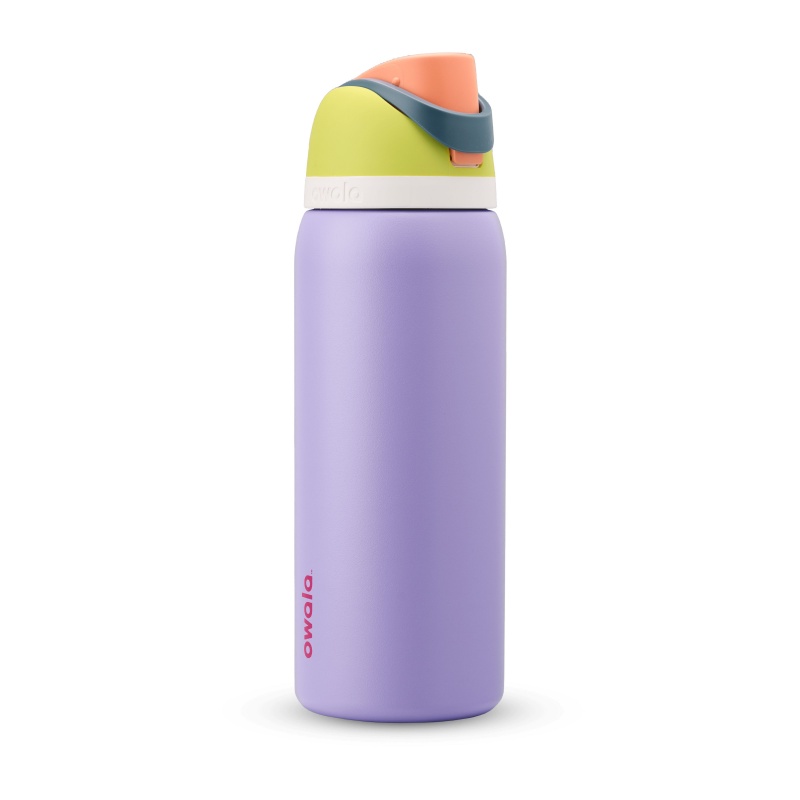Owala 32oz FreeSip® Stainless Steel Water Bottle Retro Boardwalk | Canada JSM423056