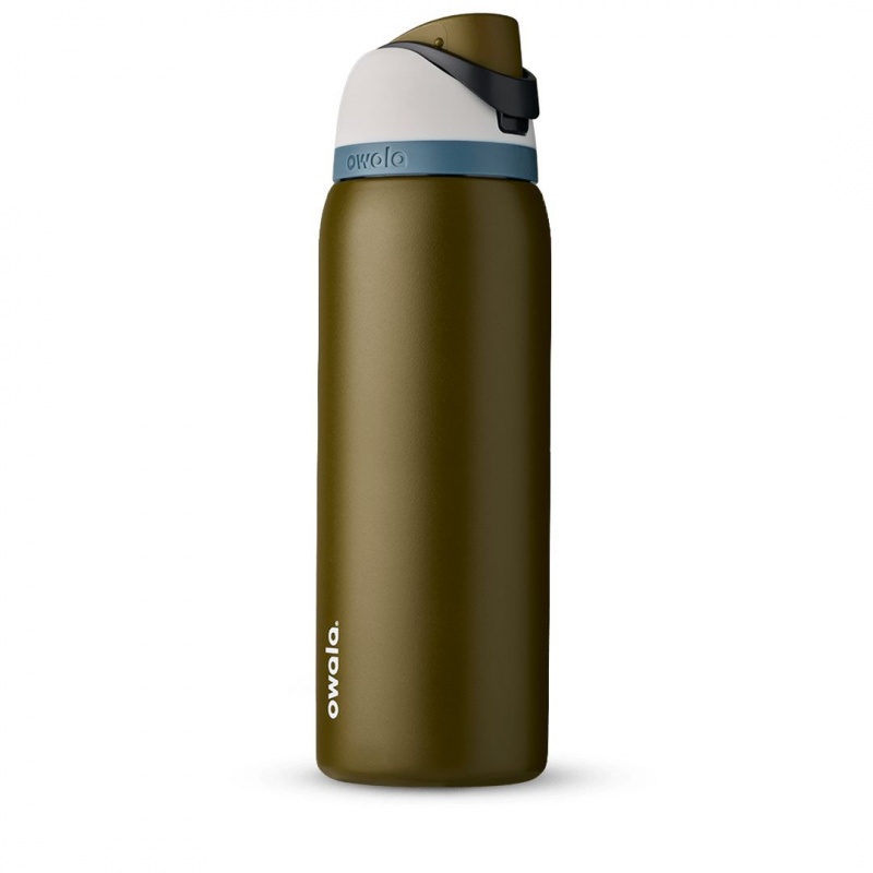 Owala 40oz FreeSip® Stainless Steel Water Bottle Forresty | Canada GJN027941