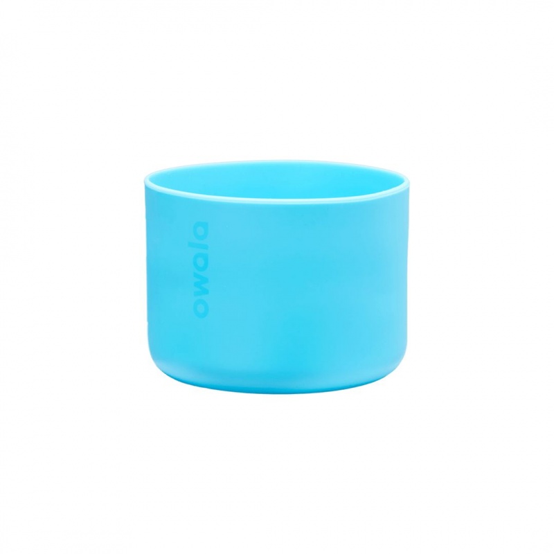 Owala 40oz Silicone Bottle Boot Bright Blue | Canada QMN471580